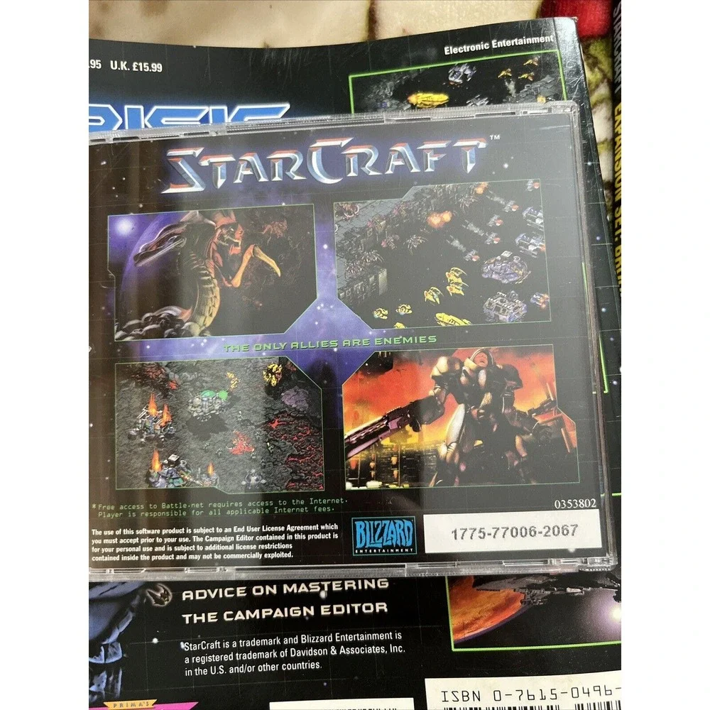 StarCraft (Windows, 1998)Bundle With Expansion Set And Strategy‎ Guides